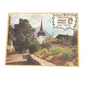 Vintage 1970s Sealed Westfield Puzzle 1000 Pieces Bernese Oberland 4573-16